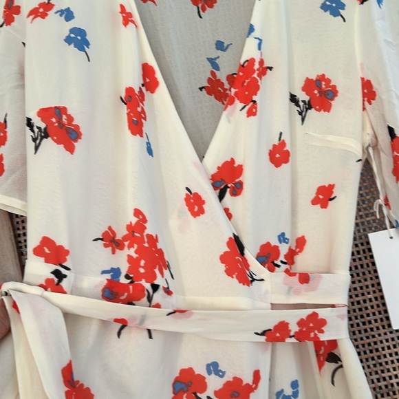 NWT Reformation Napa Wrap Dress size Small - Picture 8 of 13